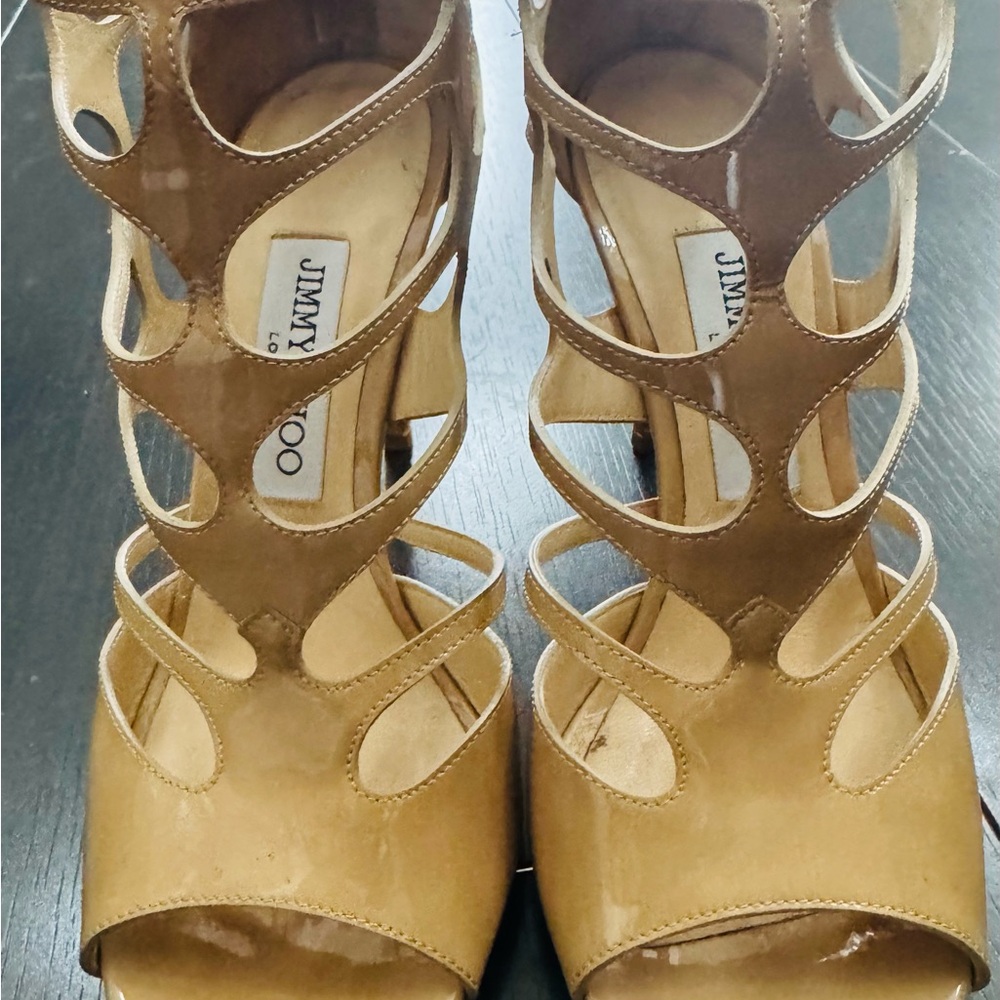 Jimmy Choo Nude heels